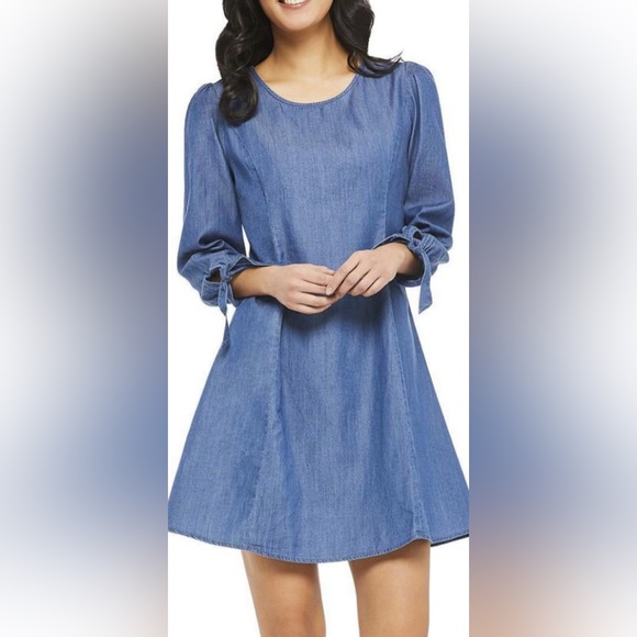 Woman’s denim dress NWT size M - Picture 3 of 14